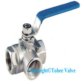 China 4 inch CF8M 1000 WOG ball valve supplier