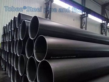 China S235JR, S275JR, S355JR black round carbon steel welded pipe supplier