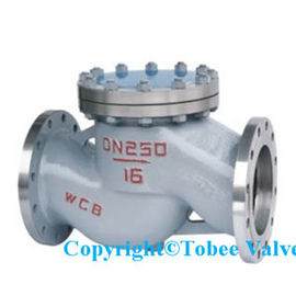 China Ductile Iron Cast Iron Flanged Swing Check Valve supplier