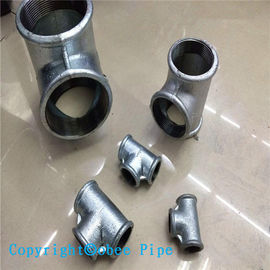 China Hot Dipped Galvanized Malleable Iron Pipe Fitting Tee supplier