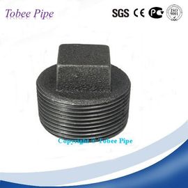 China Galvanized Malleable iron threaded plug supplier