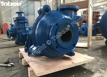 China 4/3 C AHR open impeller rubber slurry pump supplier