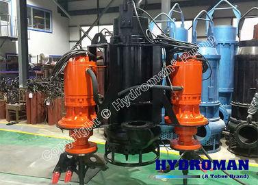 China Hydroman™（A Tobee Brand） Submersible Slurry Pumps with Cutter Heads supplier