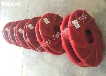 China Polyurethane Slurry Pump Wetted End Parts supplier