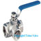 4 inch CF8M 1000 WOG ball valve supplier