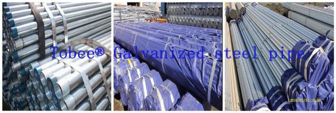 Sch40 Hot rolled hollow section round galvanized steel pipe