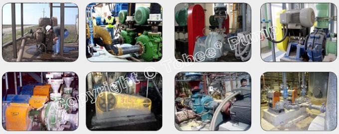 Tobee®  4x3 D-AH Paper mill open impeller slurry pumps